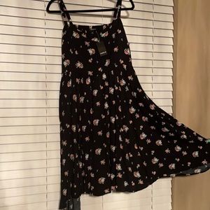 Flowy floral Torrid dress.